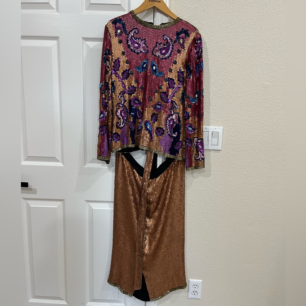 Judith Anne Creations Bandana Sequin Set